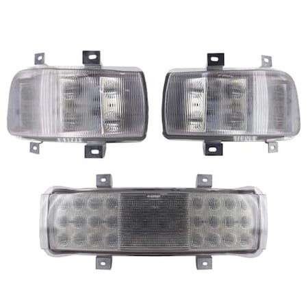 Aftermarket HA87309032 Cree LED Hi-Lo And Flood Beam Light Kit 7200/14400 Lumens HA87309032 KIT-HYC_2